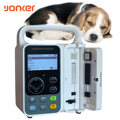 Yonker Portable Multi-function Infus Pump Automatic Electronic Chemotherapy Iv Set Syringe Vet Veterinary Infusion Pump