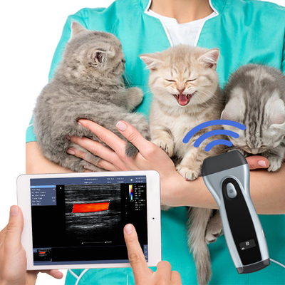 Wifi Yonker Double Probe Mini Handheld Cow Pet Animal & Portable Machine Vet Veterinary Ultrasound Scanner Monitor