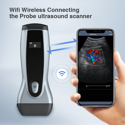 Wifi Yonker Double Probe Mini Handheld Cow Pet Animal & Portable Machine Vet Veterinary Ultrasound Scanner Monitor
