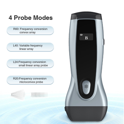 Wifi Yonker Double Probe Mini Handheld Cow Pet Animal & Portable Machine Vet Veterinary Ultrasound Scanner Monitor