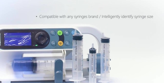Yonker Veterinary Syringe Pump Adjustable Editable 5 Drug Information 2% Injection Accuracy Electric Syringe Pump for Pet