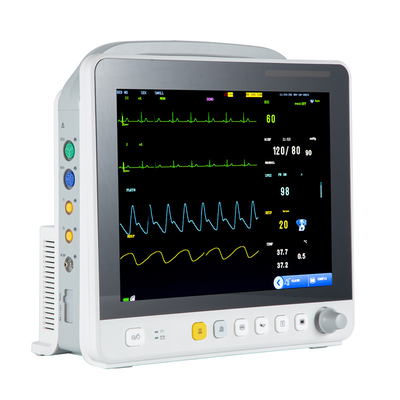 Yonker Vet Monitor Touch Screen ECTO2 Multiparameter Monitor Cardiac Monitor Bulit-in Printer
