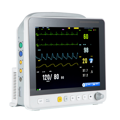 Yonker Vet Monitor Touch Screen ECTO2 Multiparameter Monitor Cardiac Monitor Bulit-in Printer