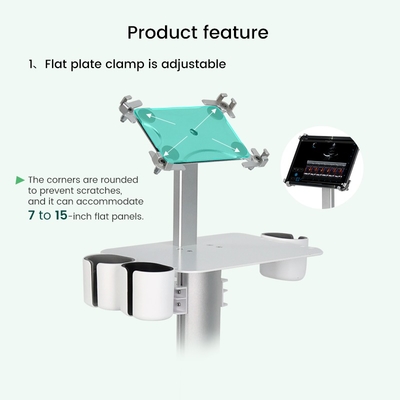 Yonker Trolley for Medical Device Equipment Medical Trolley Car Medical Ultrasound Trolley Cart