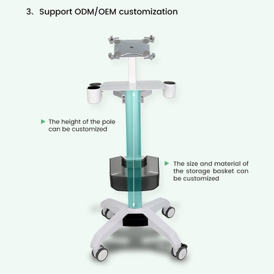 Yonker Trolley for Medical Device Equipment Medical Trolley Car Medical Ultrasound Trolley Cart