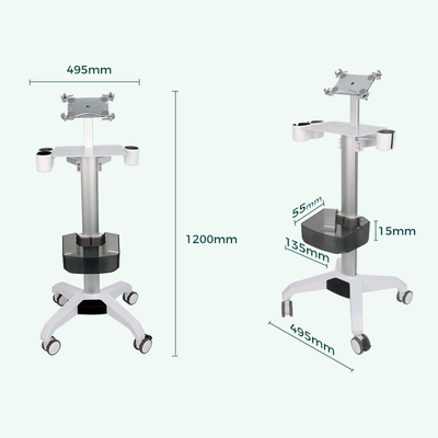 Yonker Trolley for Medical Device Equipment Medical Trolley Car Medical Ultrasound Trolley Cart