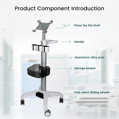 Yonker Medical Trolley Cart Hospital Tablet Medical Trolley Medical Ultrasound Trolley Cart
