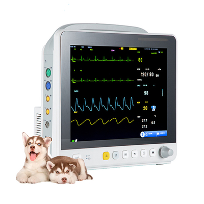 12.1inch Portable Vet Multi-parameter Monitor Yonker VE 12 Monitor Veterinary Multi-parameter 8 Monitor Price